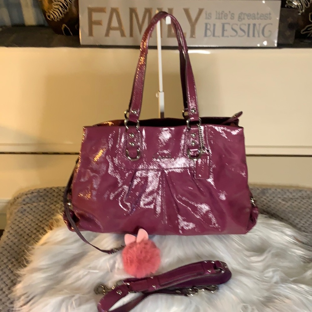 COACH CROSSBODY /HANDBAG BAG PURPLE